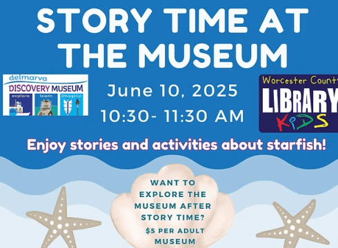 Story time at the Museum