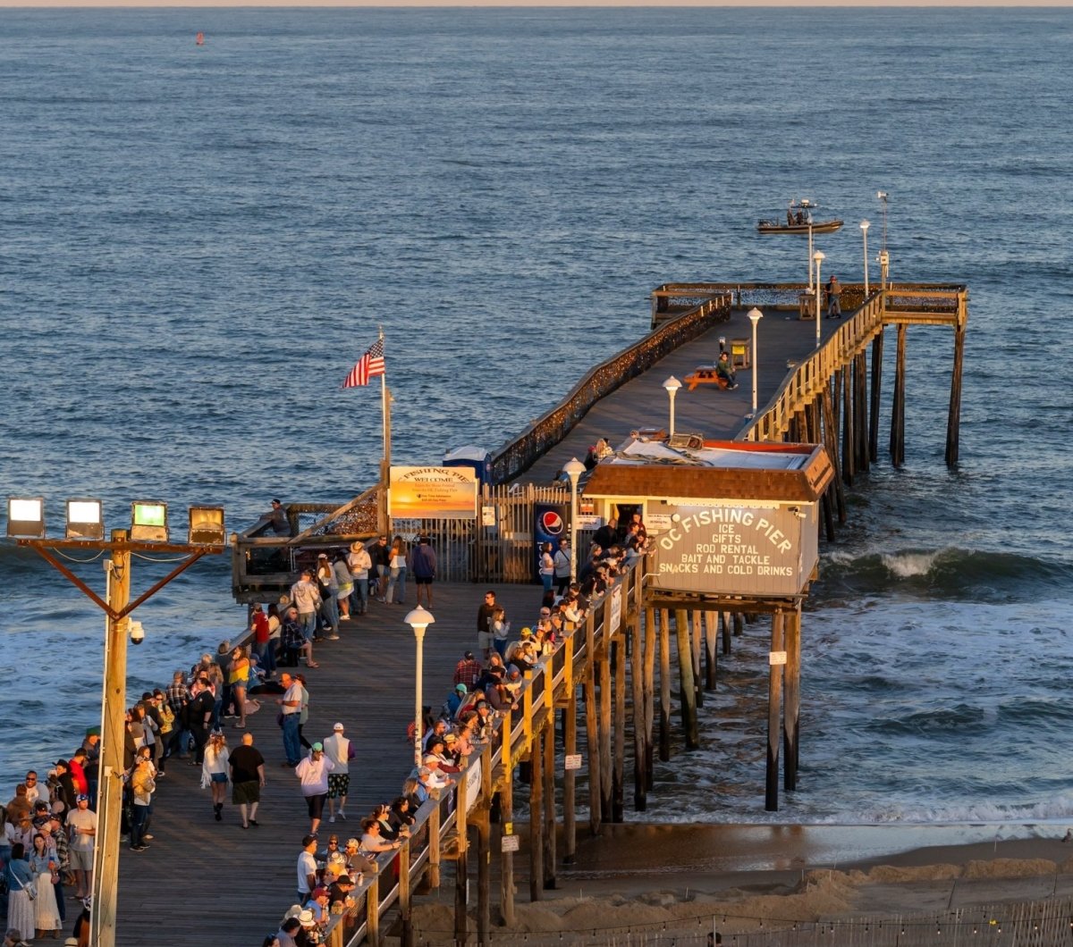 OCMD fishing pier OCMD fishing pier during Country Calling